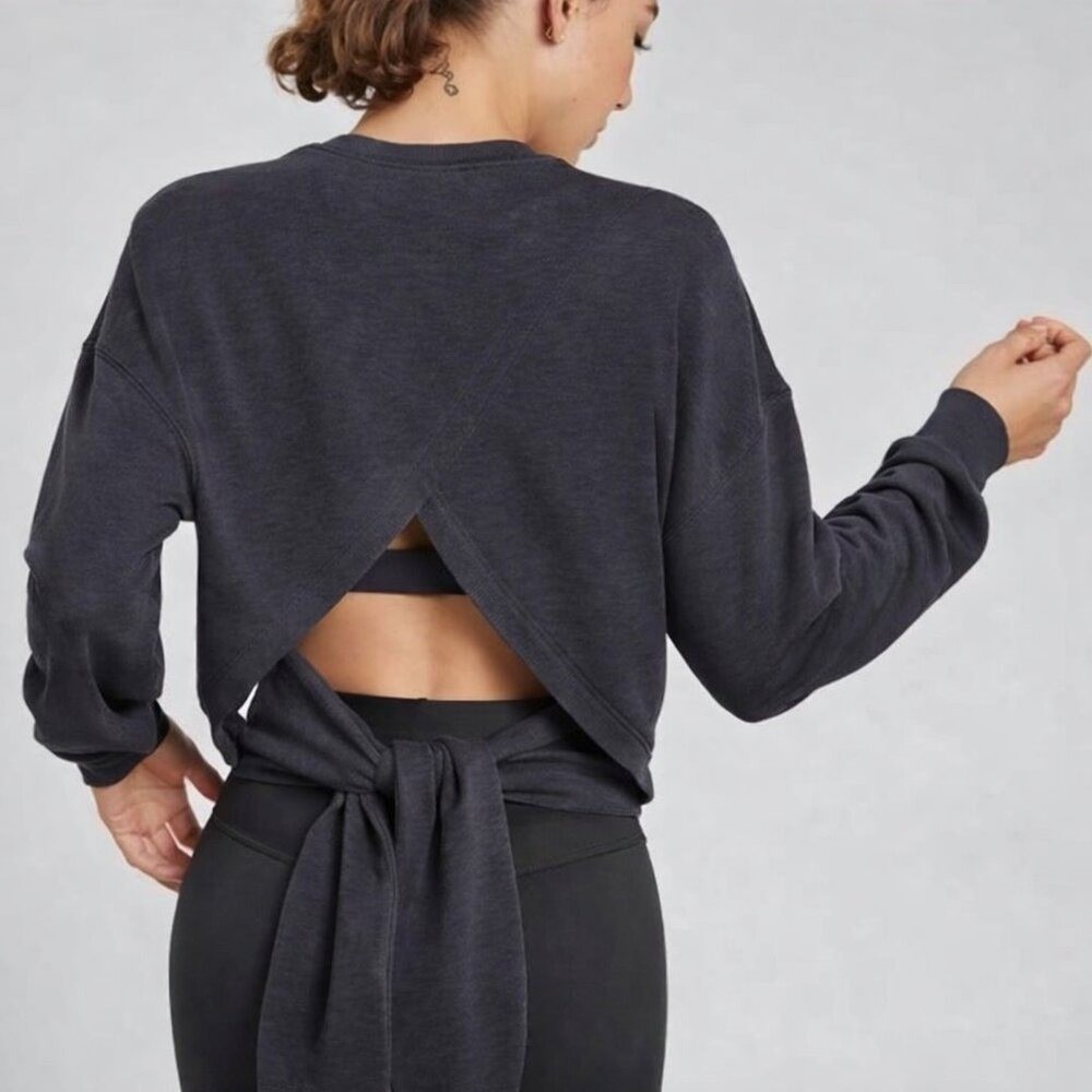Athleta‎ Oasis French Terry Crewneck XXL